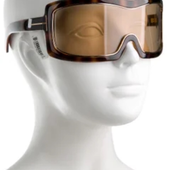 Tom Ford "Olga" Shield Sunglasses - Picture 4 of 4